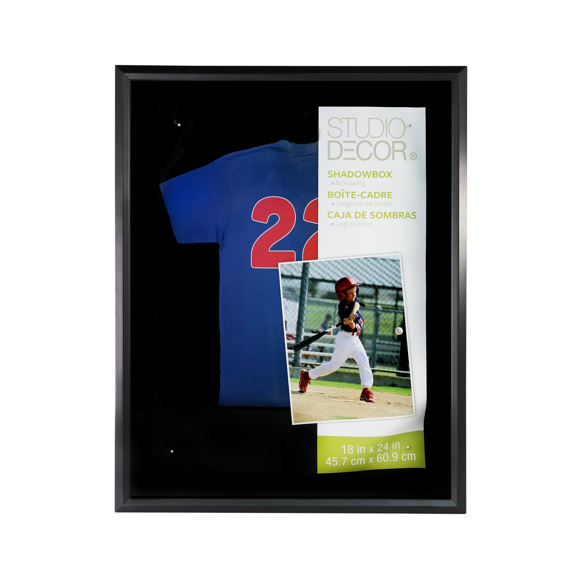 8 Pack: Black 18" x 24" Shadow Box by Studio Décor®